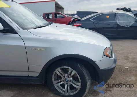 2004 BMW X3 3.0I z USA, uszkodzony, nr VIN WBXPA93424WC30713